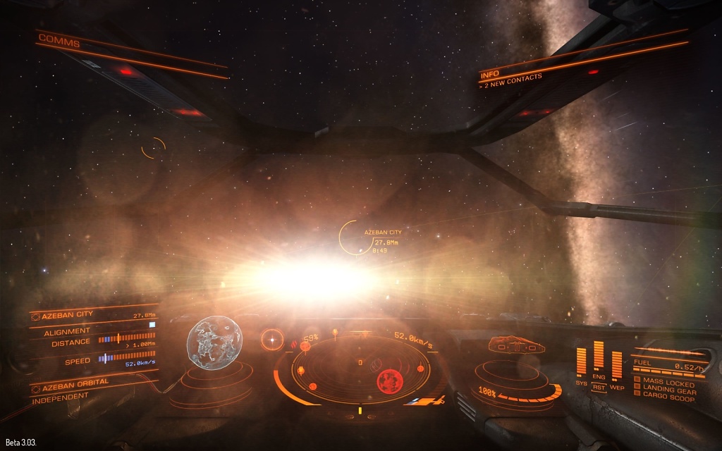 First supercruise with Ian in Elite: Dangerous